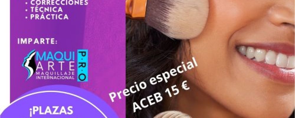 LA SEDE DE ACEB-ACCAB ACOGERÁ UN CURSO DE AUTOMAQUILLAJE PROFESIONAL EL 27 DE OCTUBRE