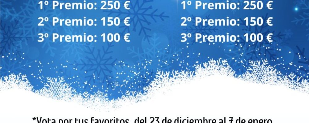 ACEB Y ACCAB CONVOCAN EL CONCURSO DE DECORACIÓN DE NAVIDAD, CON 1.000 EUROS EN PREMIOS
