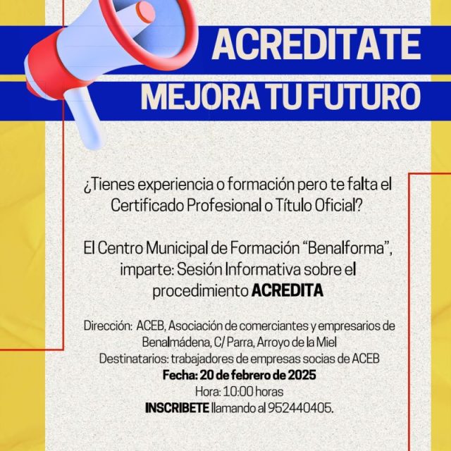 LA SEDE DE ACEB-ACCAB ACOGERÁ EL 20 DE FEBRERO UNA SESIÓN SOBRE EL PROCEDIMIENTO ACREDITA