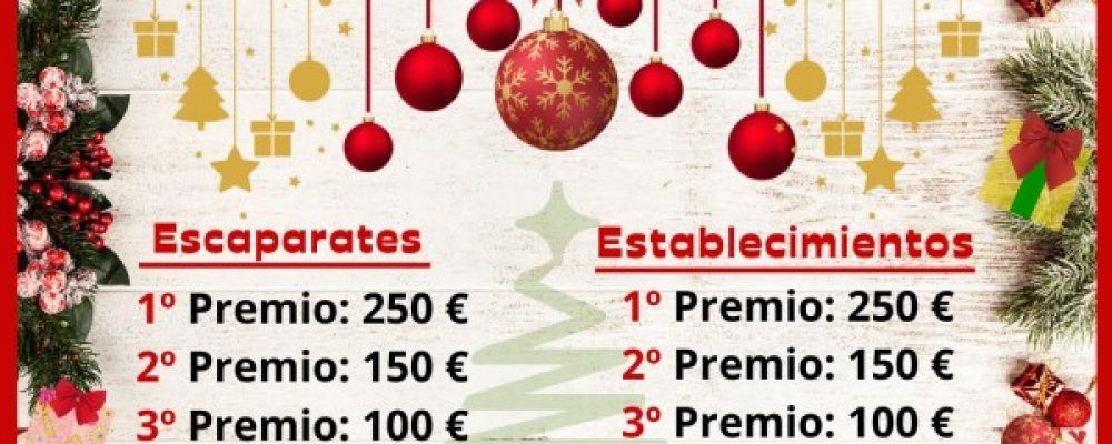 ACEB Y ACCAB CONVOCAN EL CONCURSO DE DECORACIÓN DE NAVIDAD, CON 1.000 EUROS EN PREMIOS