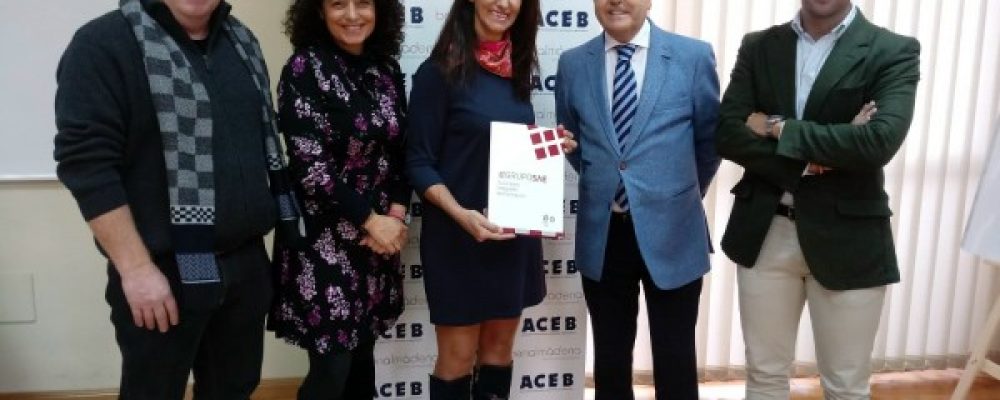 ACEB Y ACCAB FIRMAN UN CONVENIO CON GRUPO SAE PARA FOMENTAR LOS CONTRATOS DE FORMACIÓN PARA EL EMPLEO
