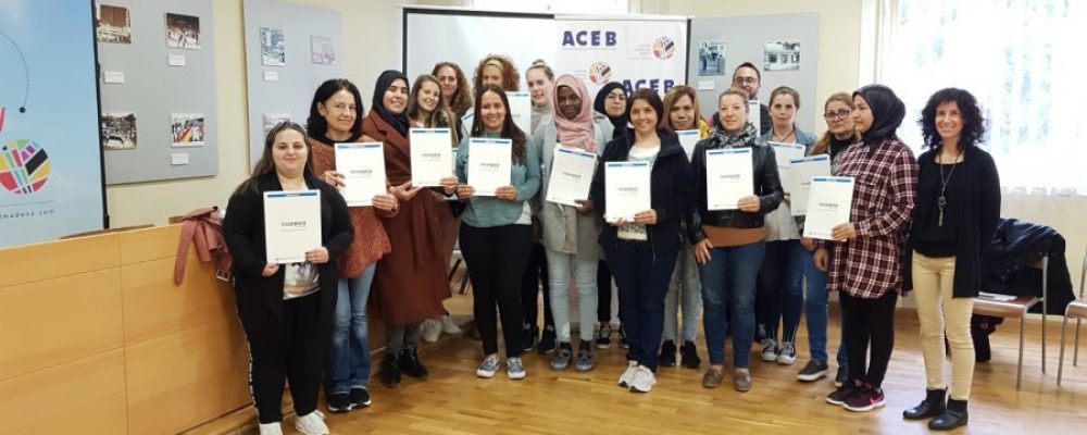 COMIENZA EN LA ACEB UN CURSO DE LIMPIEZA Y MANTENIMIENTO, DESARROLLADO POR MERIDIANOS DENTRO DEL PROGRAMA ‘INCORPORA’