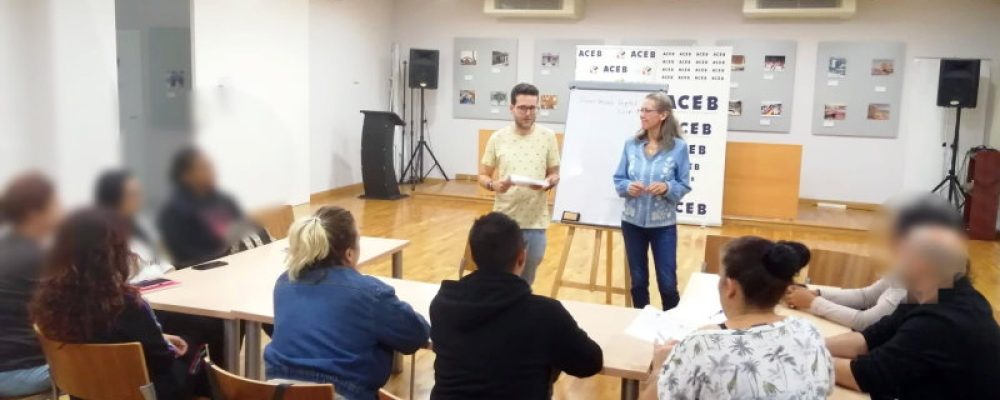 LA SEDE DE ACEB-ACCAB ACOGE UN CURSO DE COMPETENCIAS DIGITALES, DESARROLLADO POR BANCOSOL