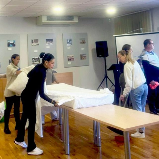 UN TOTAL DE 16 ALUMNOS SE FORMAN EN EL CURSO DE LIMPIEZA DE ALOJAMIENTOS, EN LA SEDE DE ACEB-ACCAB