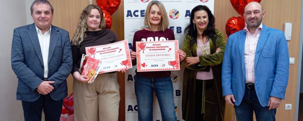 ACEB Y ACCAB ENTREGAN LOS PREMIOS DEL CONCURSO DE SAN VALENTÍN, QUE REGISTRA CASI 600 SELFIES PUBLICADOS