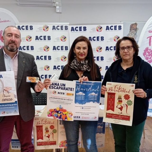 EN MARCHA LA CAMPAÑA DE NAVIDAD DE ACEB-ACCAB, CON UNA INVERSIÓN DE CASI 17.500 EUROS PARA EL FOMENTO DEL COMERCIO