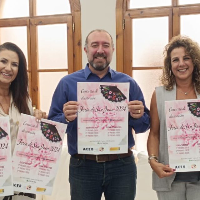 ACEB CONVOCA EL CONCURSO DE DECORACIÓN FERIA DE SAN JUAN, CON 1.000 EUROS EN PREMIOS