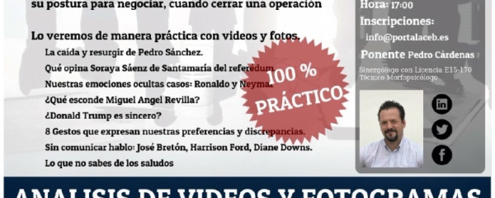 TALLER «EL LENGUAJE OCULTO DE LAS VENTAS»