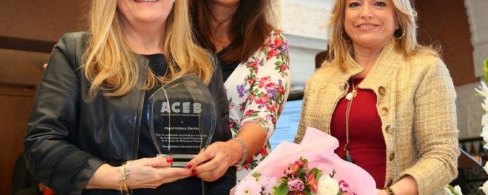Paqui Gómez y María del Carmen Molina, empresarias premiadas por la ACEB en el Día Internacional de las Mujeres