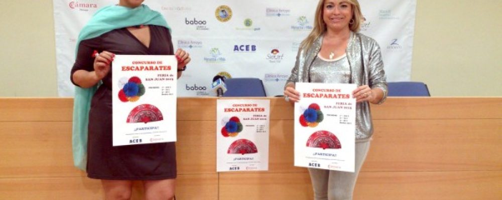 LA ACEB CONVOCA EL CONCURSO DE ESCAPARATES FERIA DE SAN JUAN