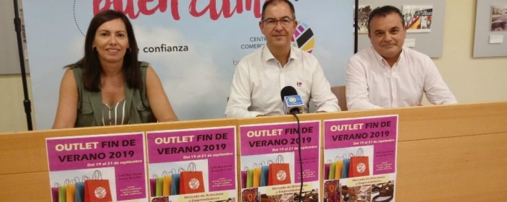 LA CALLE BLAS INFANTE ACOGERÁ EL OUTLET FIN DE VERANO Y MERCADILLO ARTESANAL, DEL 19 AL 21 DE SEPTIEMBRE.